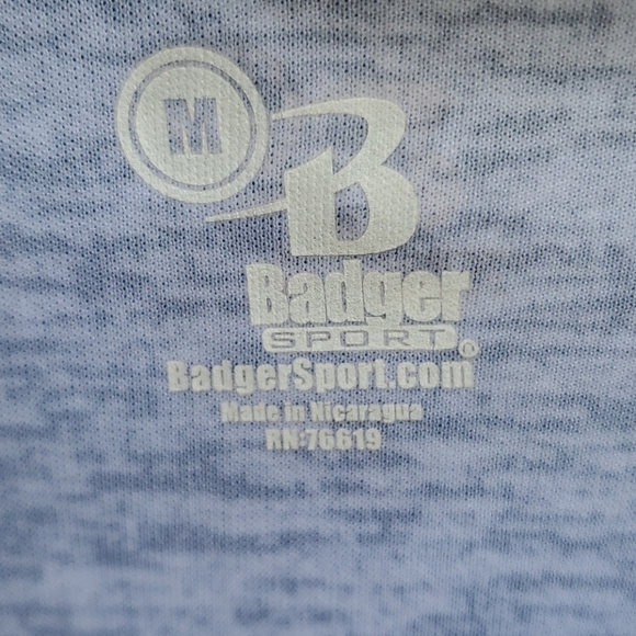 Tangerine & Badger Sport 1/2 zip Athletic Jacket M - Picture 4 of 5